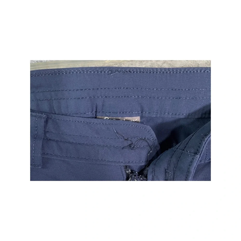 Eddie Bauer First Ascent Guide Capri Pants Navy Blue Hiking Outdoor Womens 6 - Picture 4 of 10